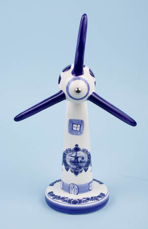 DELFT BLUE Ceramic Modern Windmill