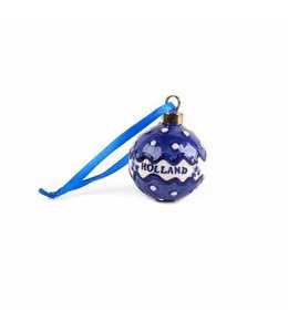 DELFT BLUE Ceramic Ball Ornament