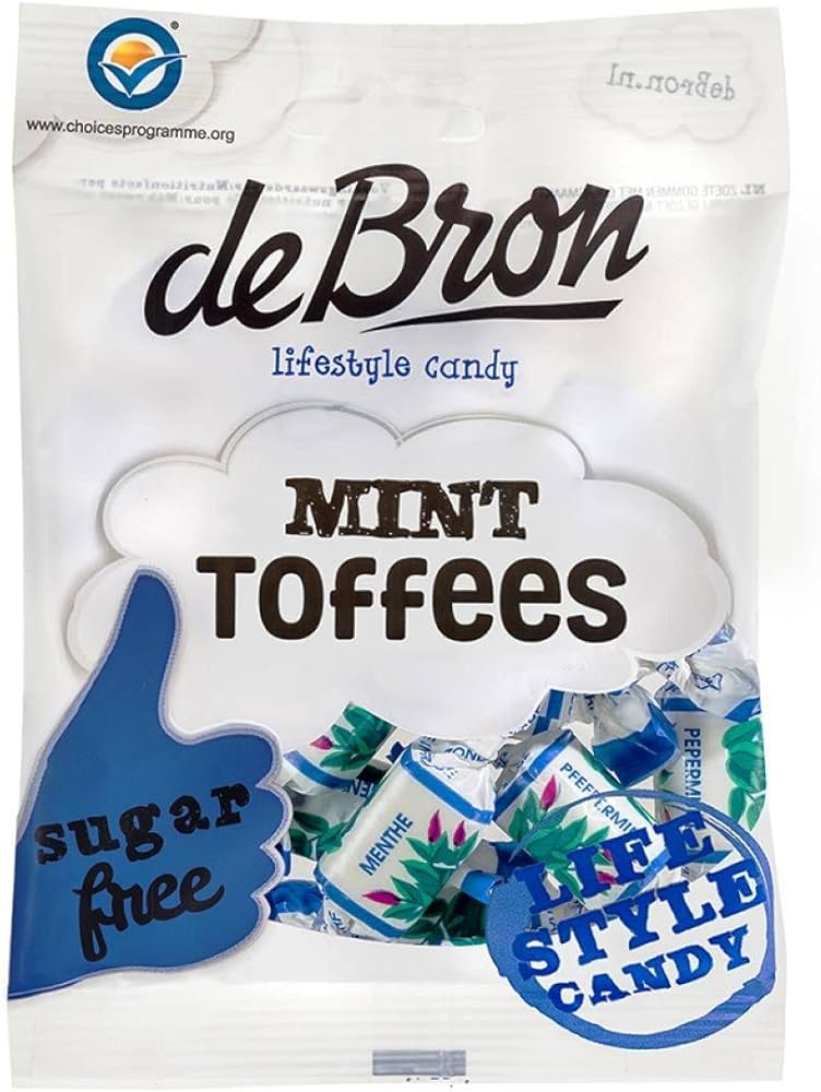 DE BRON Mint Toffee (sugar free)