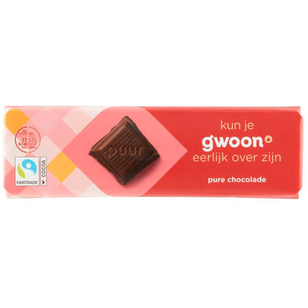 G'WOON Dark Chocolate Bar